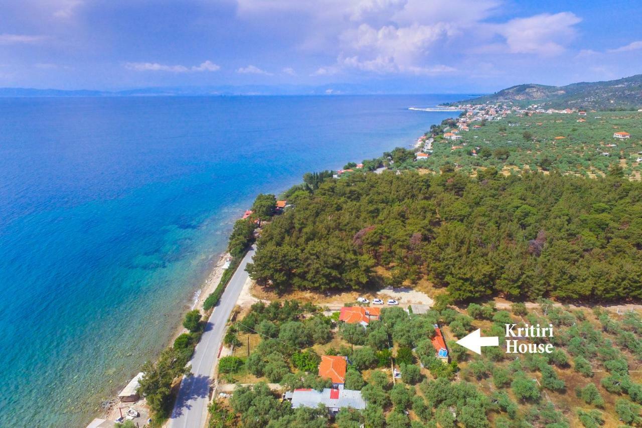Вилла Kritiri House Скала-Каллирахис Экстерьер фото