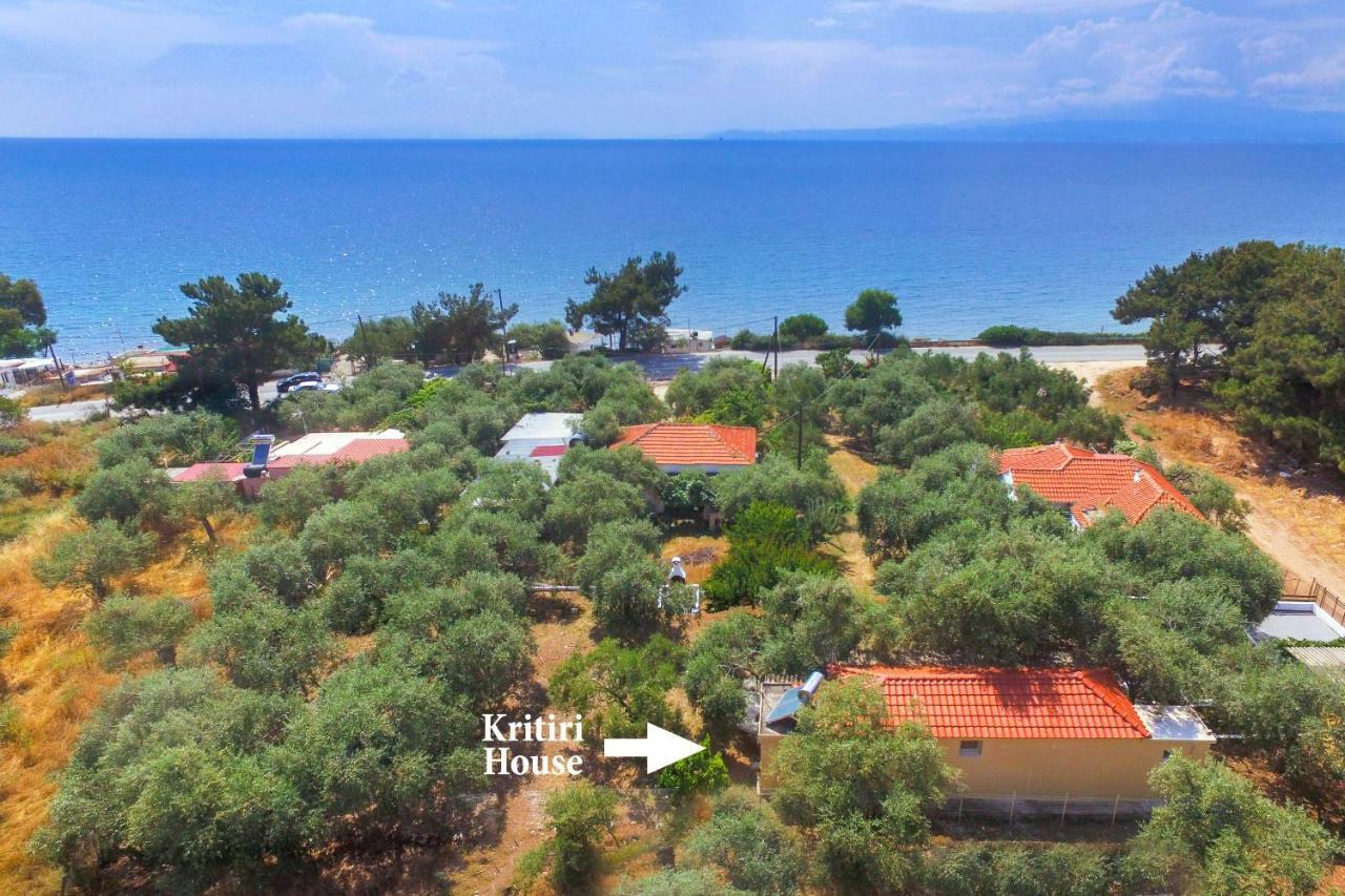 Вилла Kritiri House Скала-Каллирахис Экстерьер фото