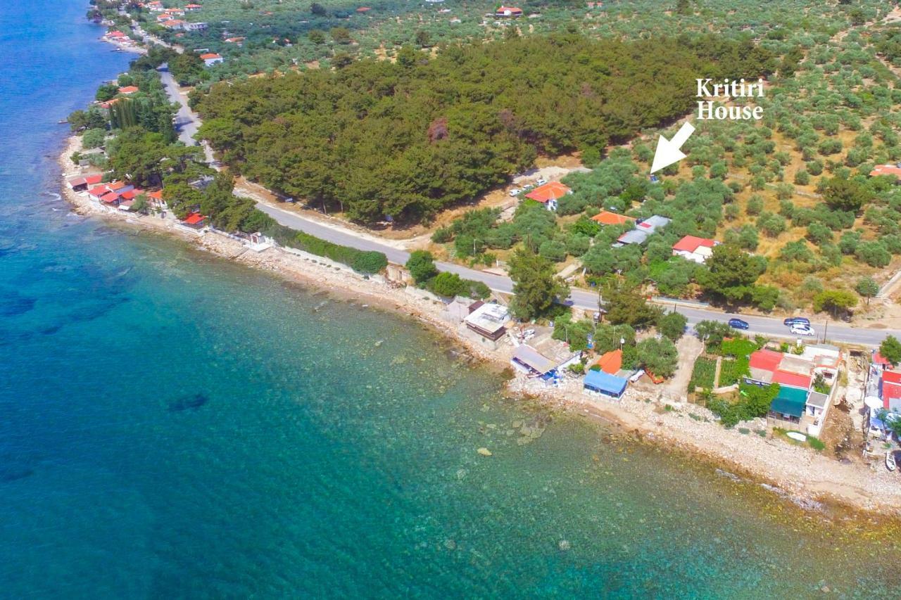 Вилла Kritiri House Скала-Каллирахис Экстерьер фото